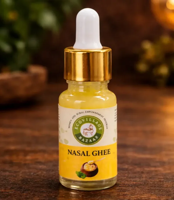 Nasal Ghee | Pure Cow Ghee Nasal Care Drops | Traditional Wellness Product